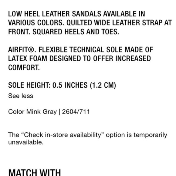 NWT Zara Leather Slide Sandals - Sz 41/10 - Picture 7 of 8